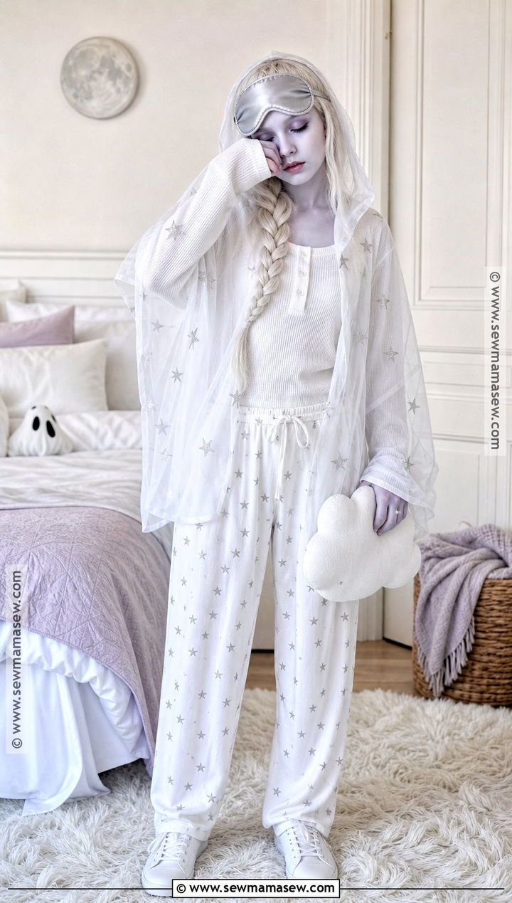 Sleepy Pajama Ghost Costume - 35 ghost halloween costume ideas