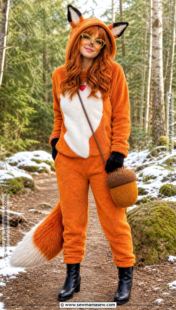 Slick Fox Beanie Boo Costume - 30 beanie boo costume ideas
