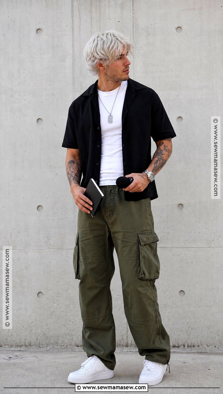 Slim Shady Costume With Baggy Cargo Pants - 35 slim shady costume ideas