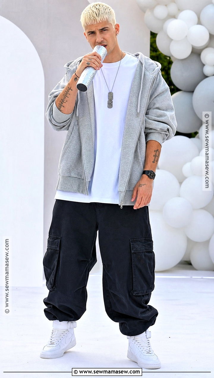 Slim Shady Costume With Gray Hoodie - 35 slim shady costume ideas