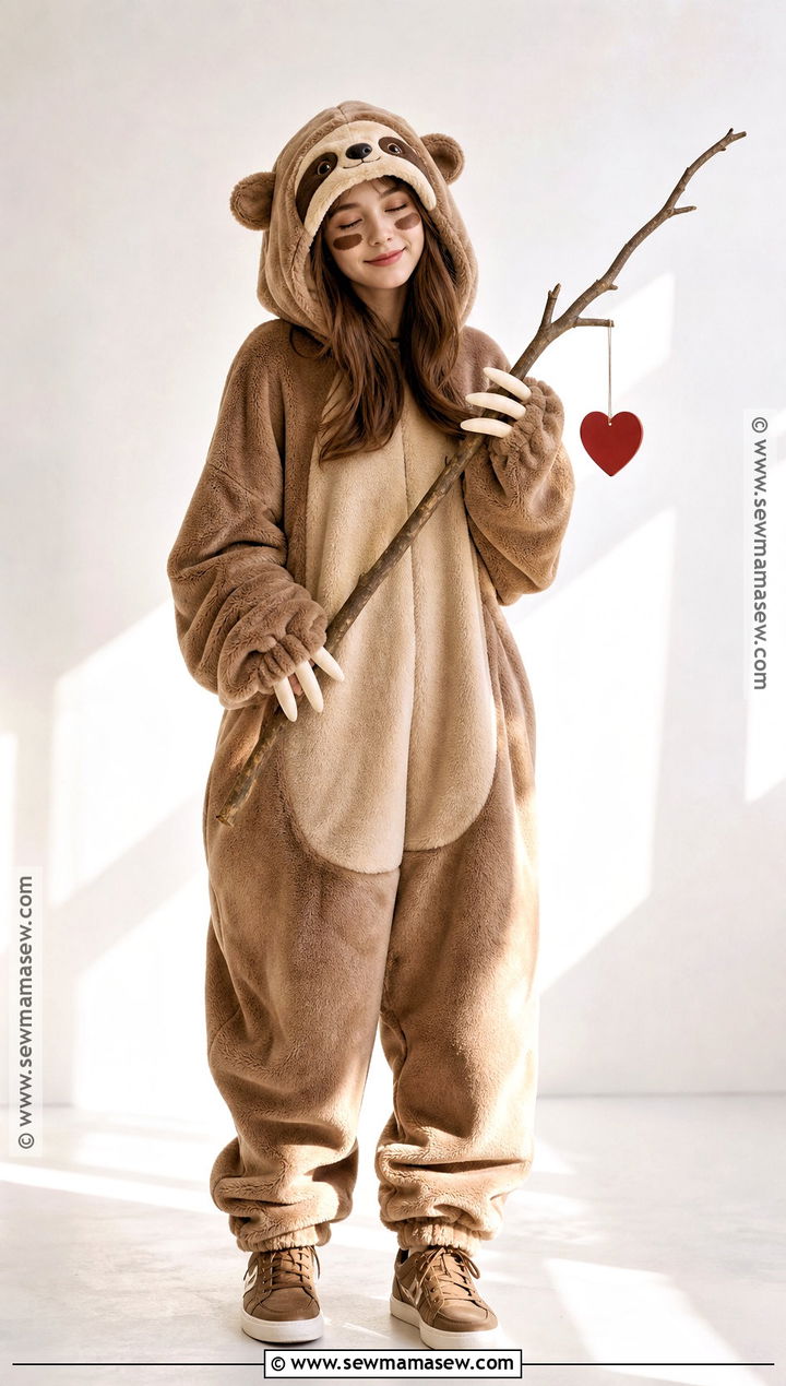 Sloth Beanie Baby Costume - 40 beanie baby costume ideas
