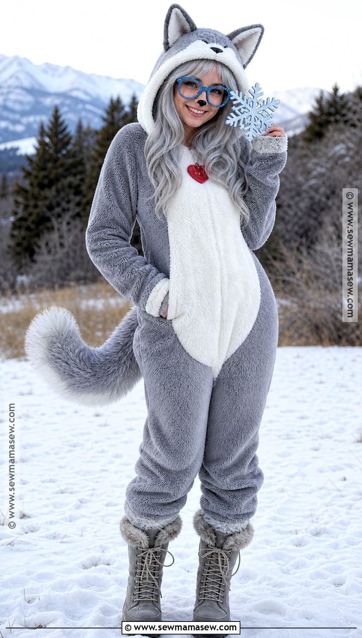 Slush Husky Beanie Boo Costume - 30 beanie boo costume ideas