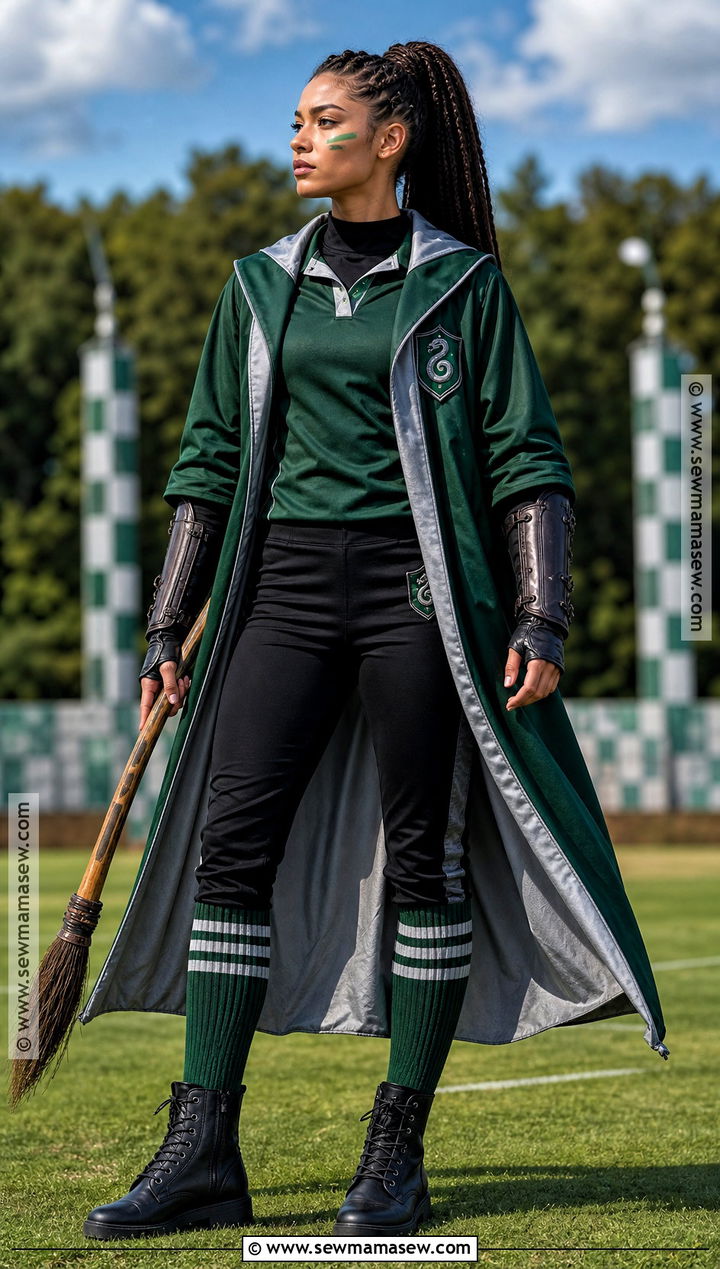 Slytherin Quidditch Player Costume - 30 slytherin costume ideas
