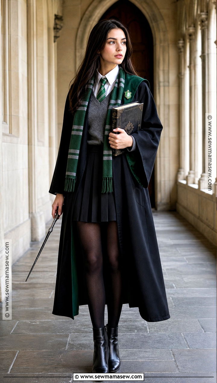 Slytherin Student Costume - 50 harry potter costume ideas
