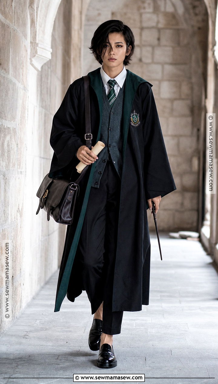 Slytherin Trouser Uniform Costume - 30 slytherin costume ideas