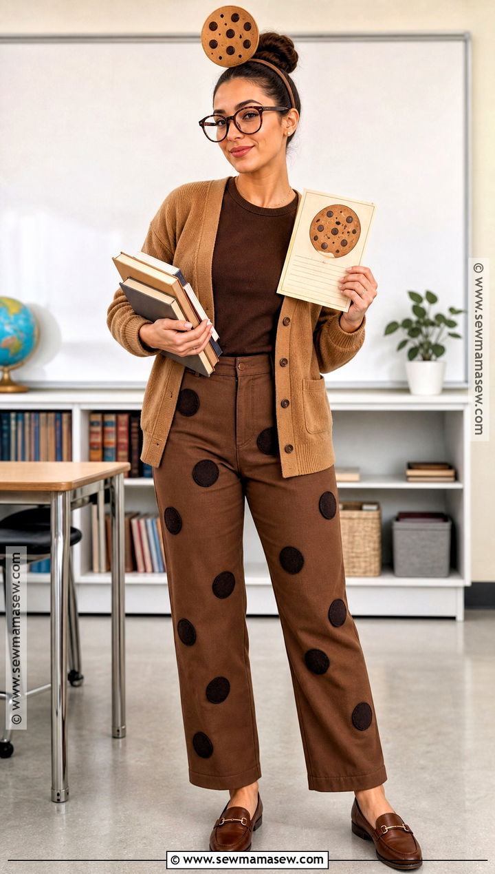 Smart Cookie Costume With Brown Outfit - 30 costume ideas last minute
