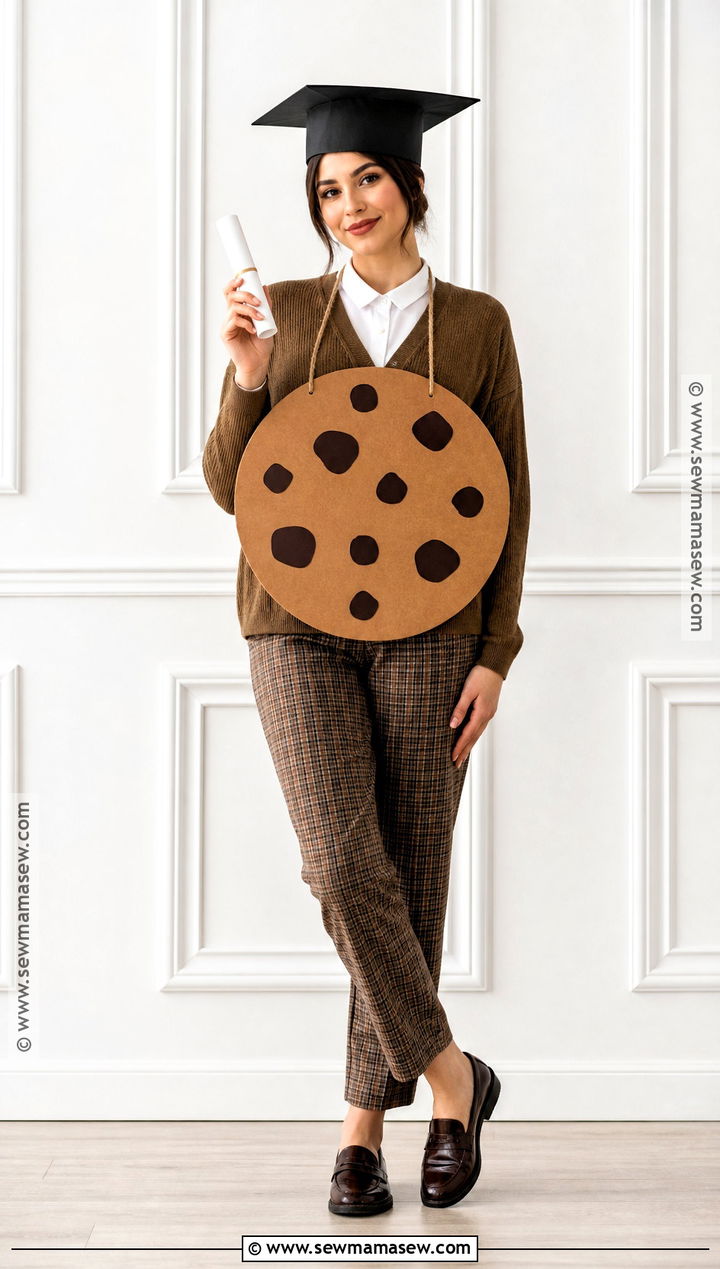 Smart Cookie Costume With Graduation Cap - 35 Halloween Costumes Easy Last Minute