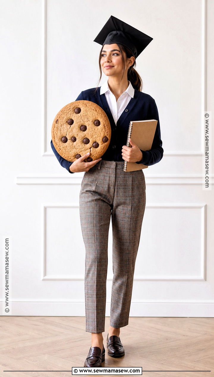 Smart Cookie Costume With Graduation Cap - 35 Halloween Costumes Women Easy