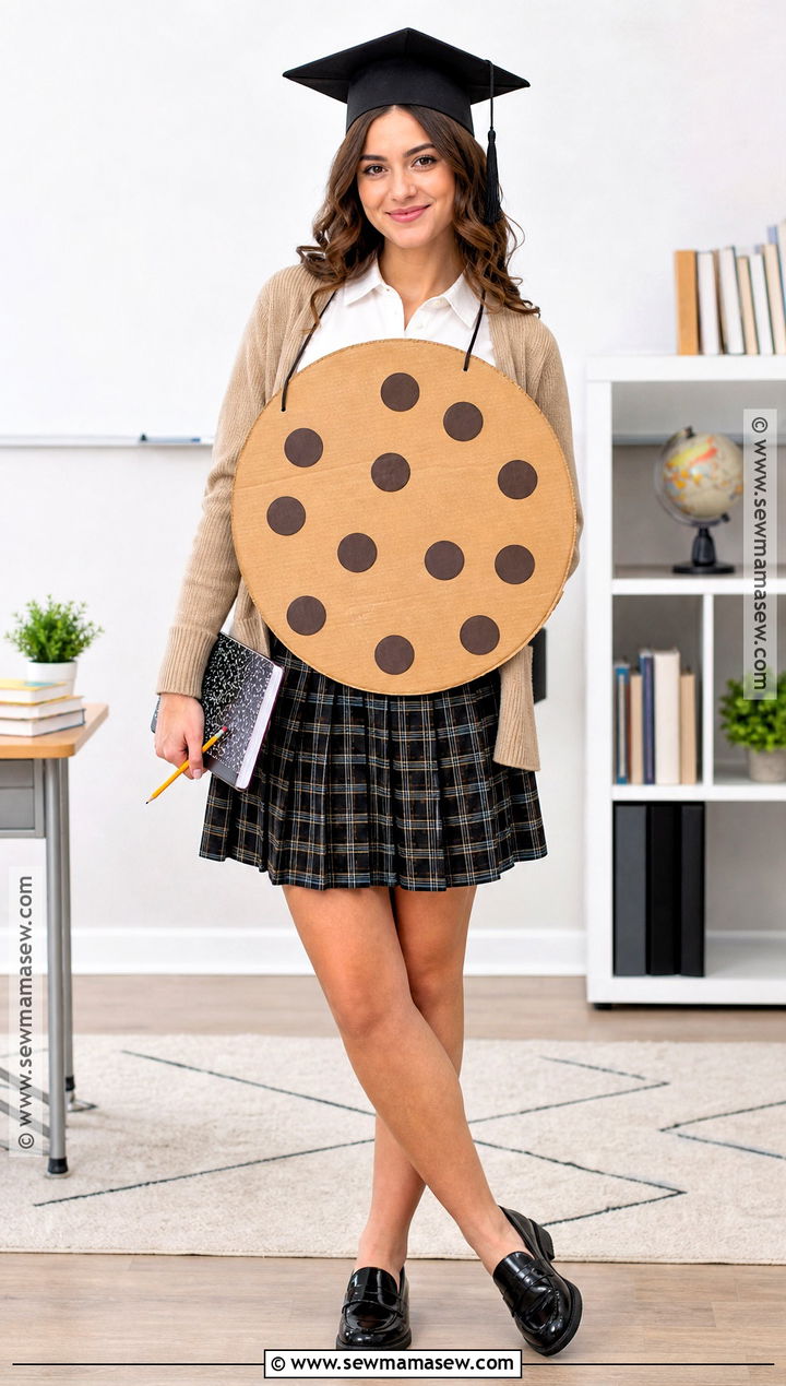 Smart Cookie Costume With Graduation Cap - 50 simple halloween costumes