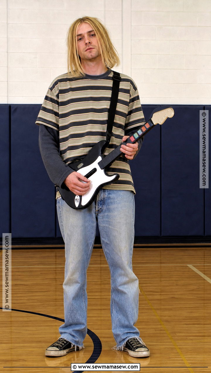Smells Like Teen Spirit Kurt Cobain Costume - 30 kurt cobain costume ideas
