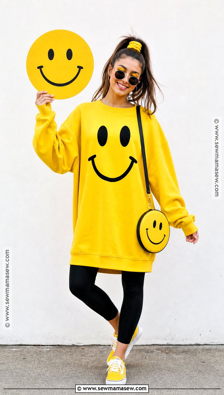 Smiley Face Costume - 40 70s costume ideas