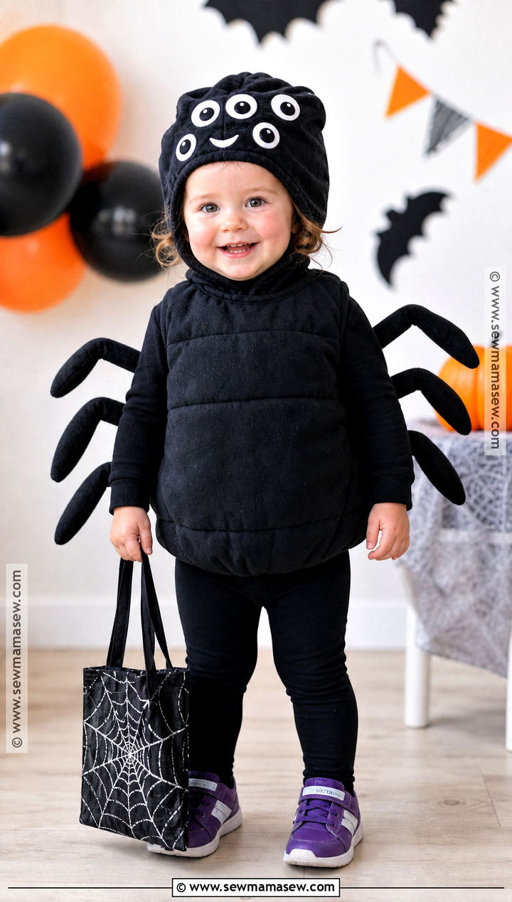 Smiling Spider Toddler Costume - 45 toddler halloween costumes