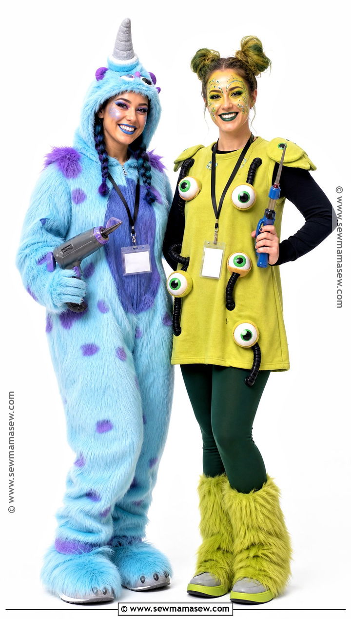 Smitty And Needleman Duo Costume - 30 monsters inc costume ideas