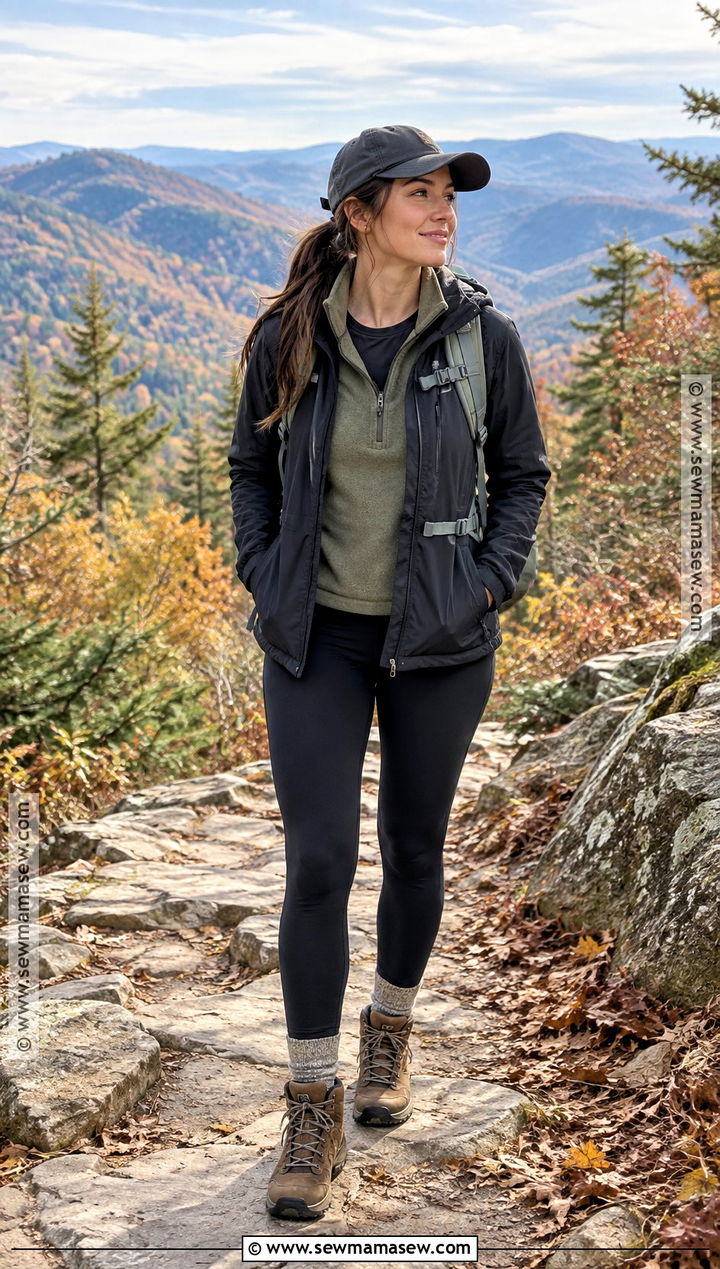 Smoky Mountains Fall Hiking Outfit - 20 tenesse outfit fall ideas