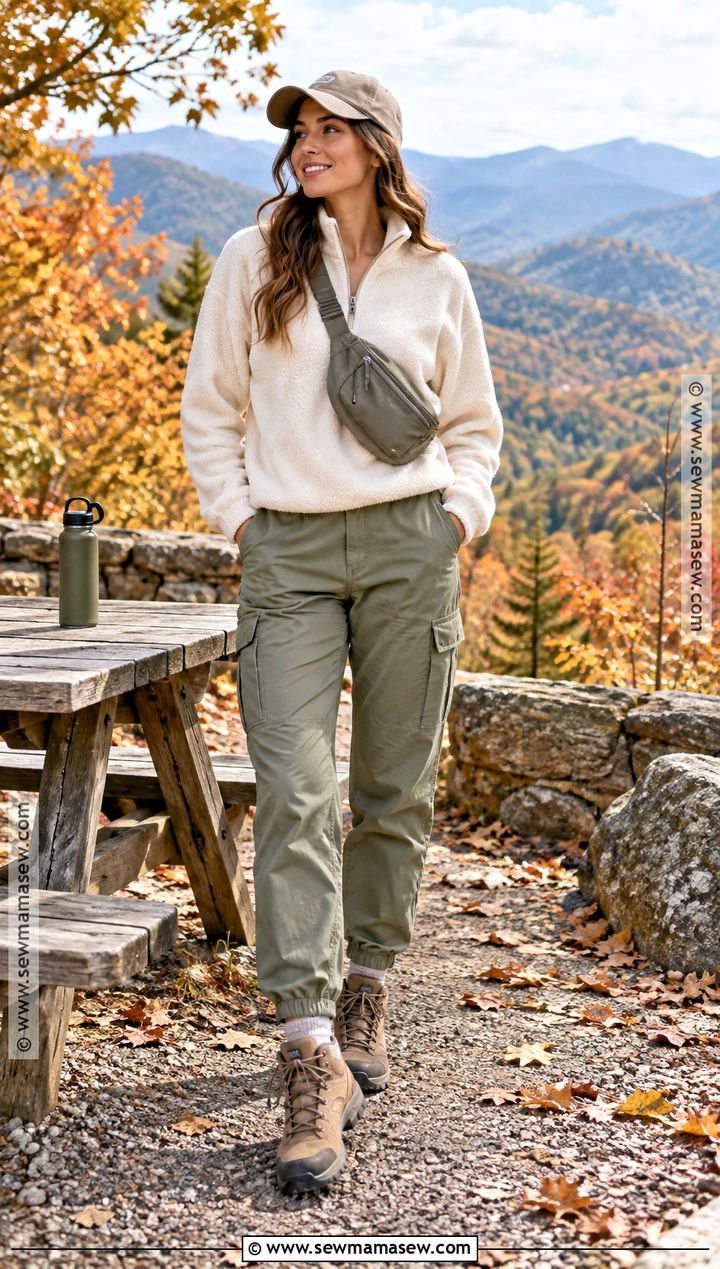 Smoky Mountains Fleece And Cargo Pants Outfit - 20 Smoky Mountains Outfits Fall