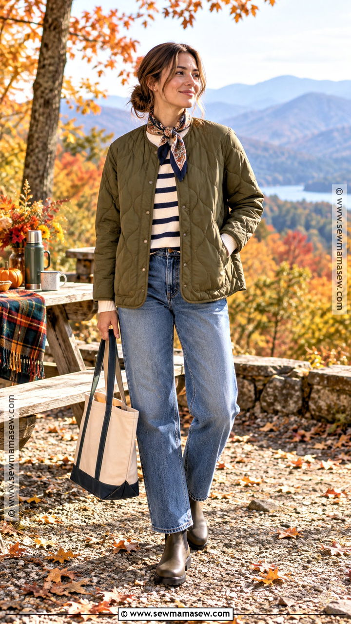 Smoky Mountains Quilted Jacket Outfit - 20 Smoky Mountains Outfits Fall
