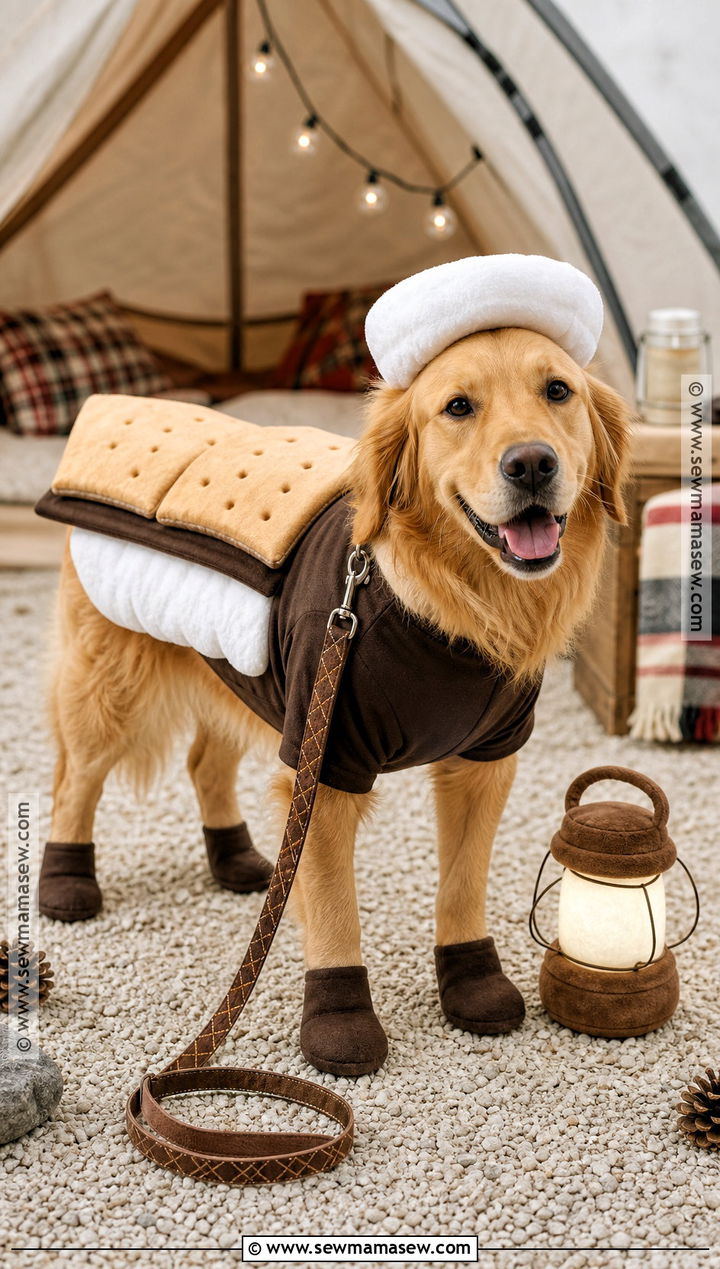Smores Dog Costume - 40 dog costumes