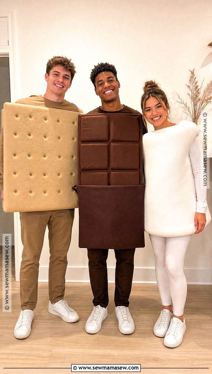 Smores Trio Costume - 35 Trio Outfits Halloween
