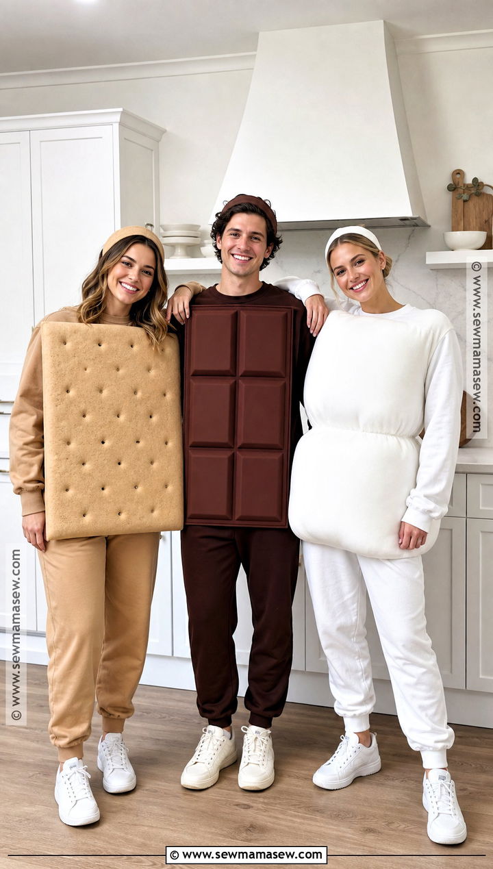Smores Trio Costume - 30 easy trio costumes