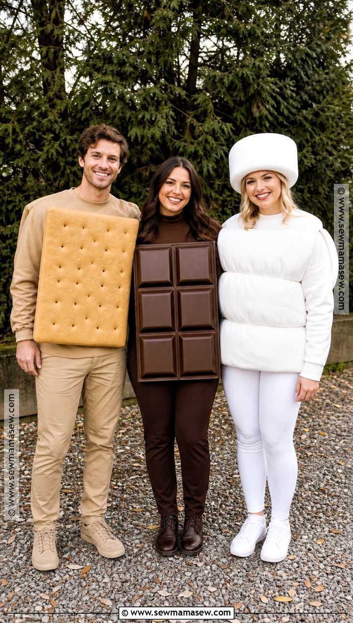 Smores Trio Costume - 30 trio dress up ideas