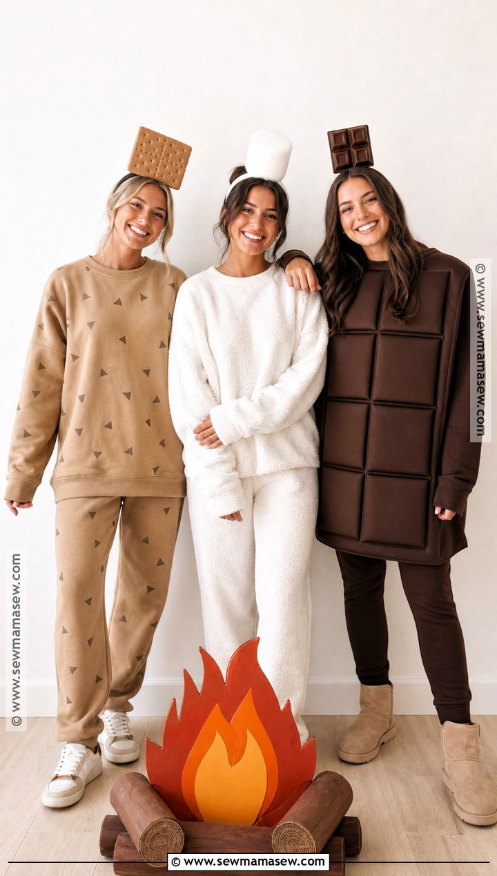 Smores Trio Costume - 30 trio halloween costumes cute