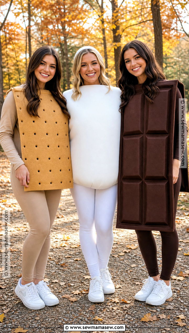 Smores Trio Costume - 35 Trio Costumes Halloween