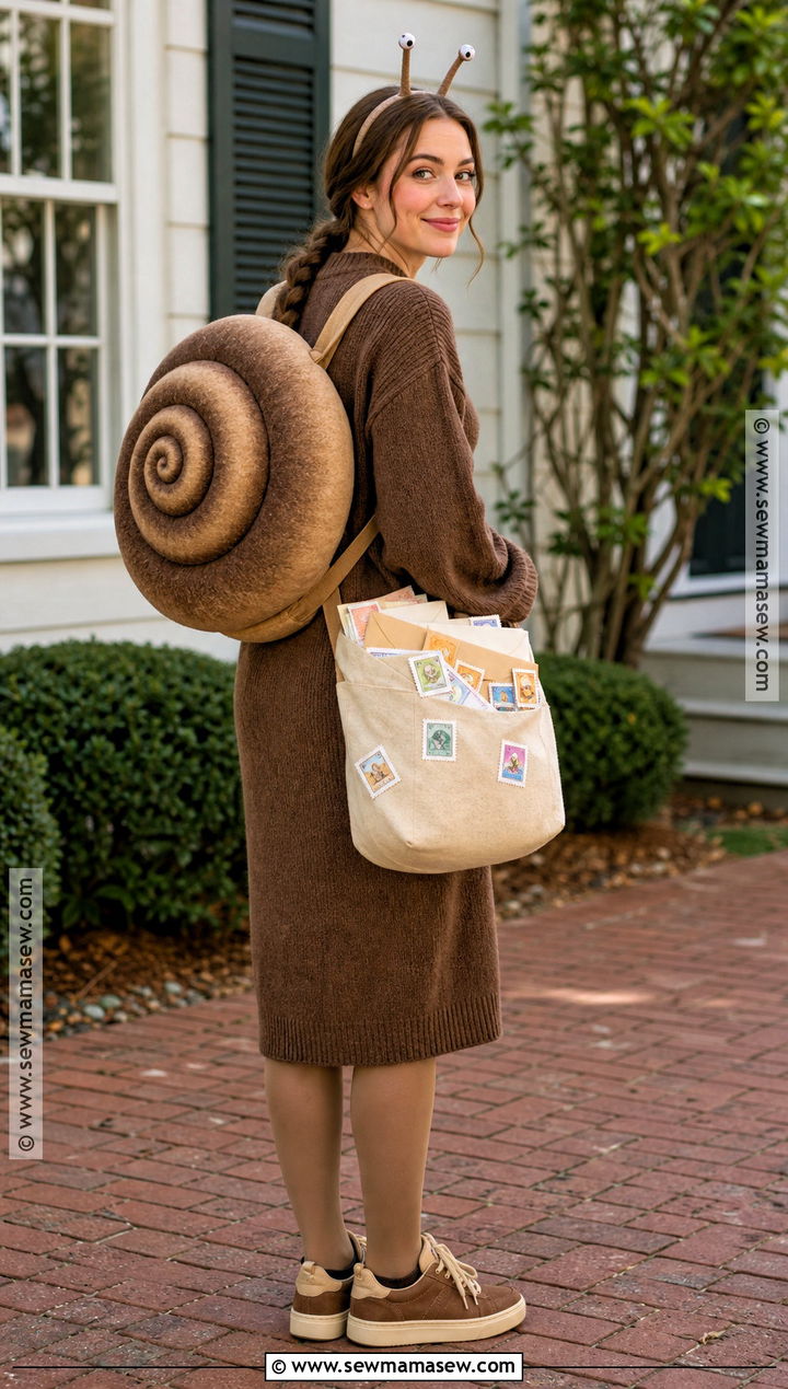 Snail Mail Costume - 45 funny halloween costumes for women