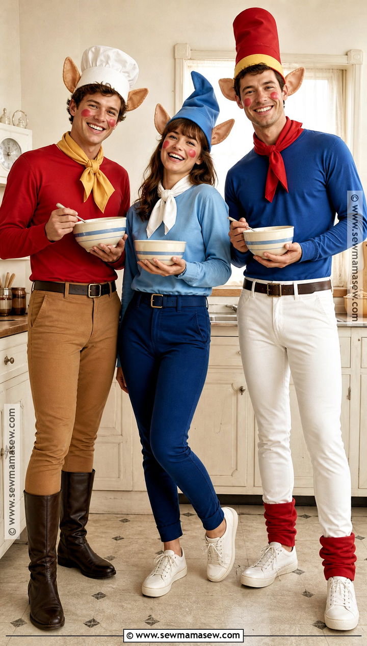 Snap Crackle And Pop Trio Costume - 30 Easy Trio Halloween Costumes
