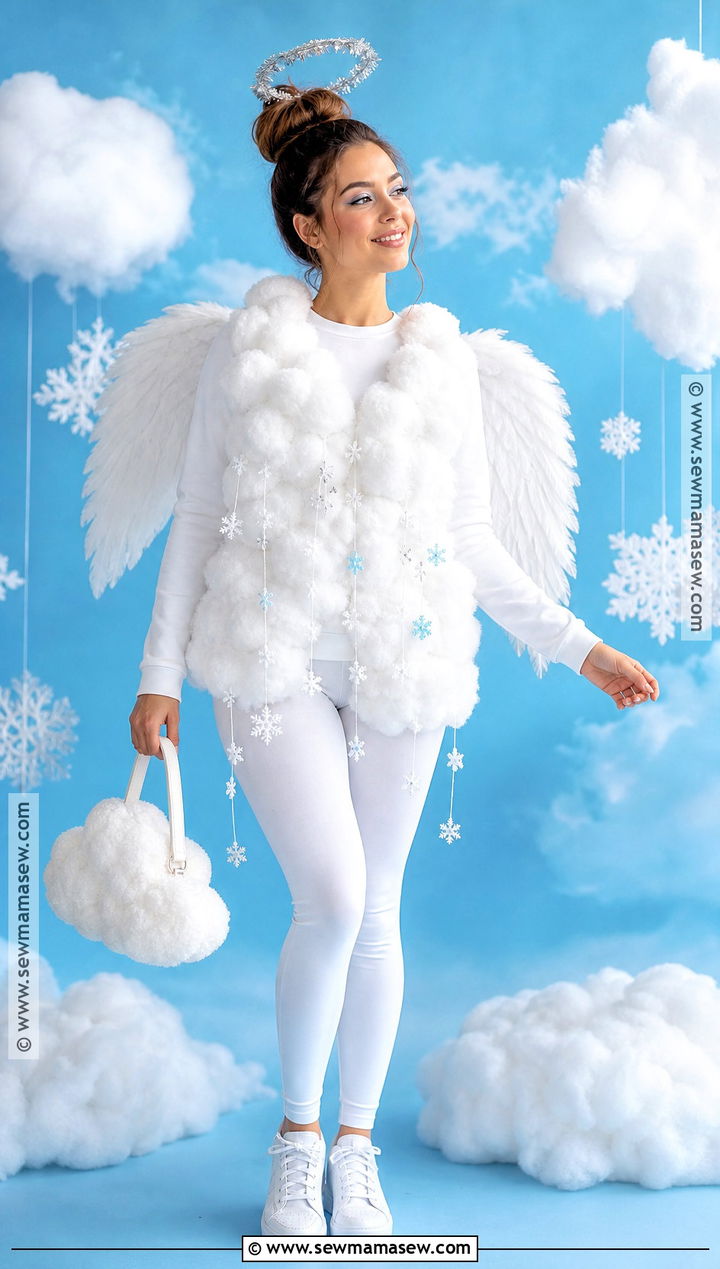 Snow Cloud Angel Costume - 30 snow angel costume ideas