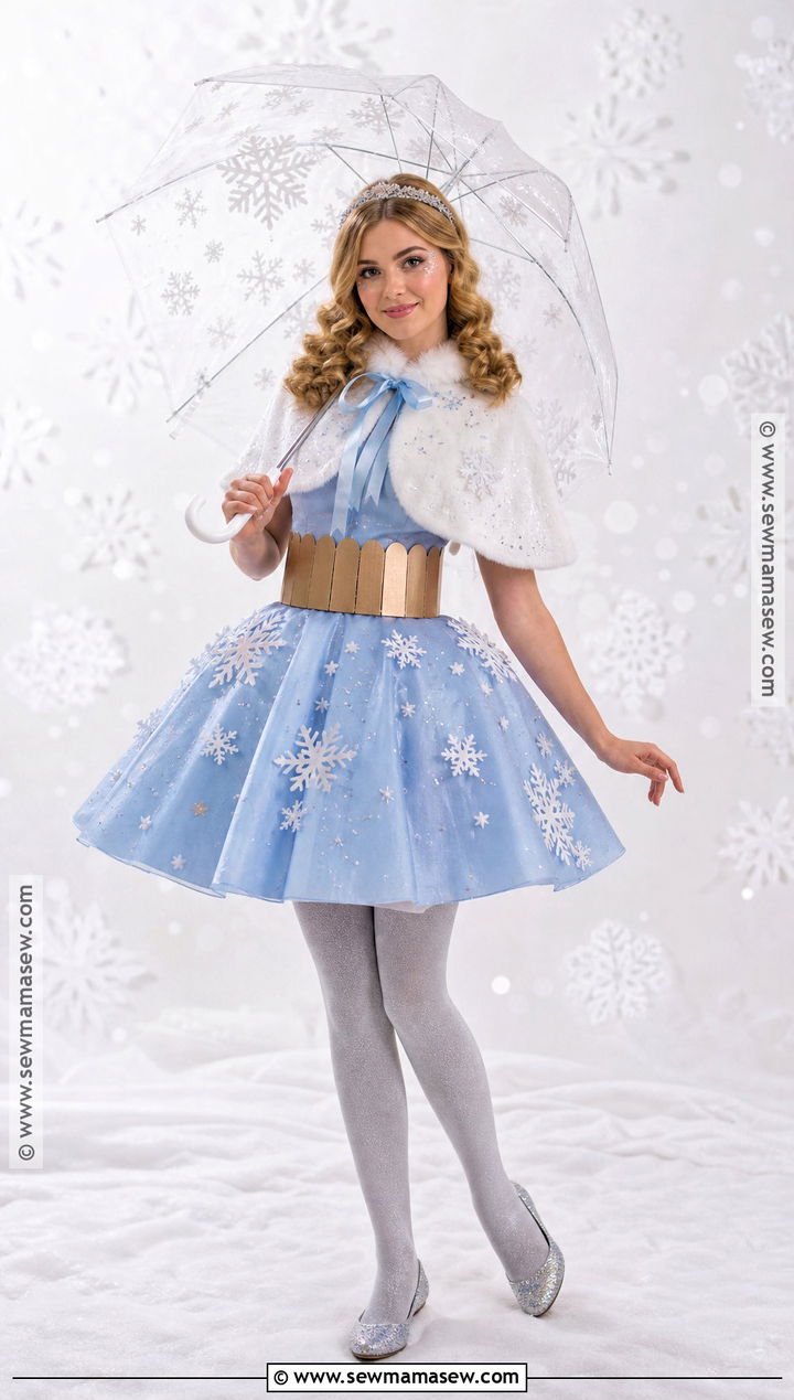 Snow Globe Doll Costume - 40 doll halloween costume ideas