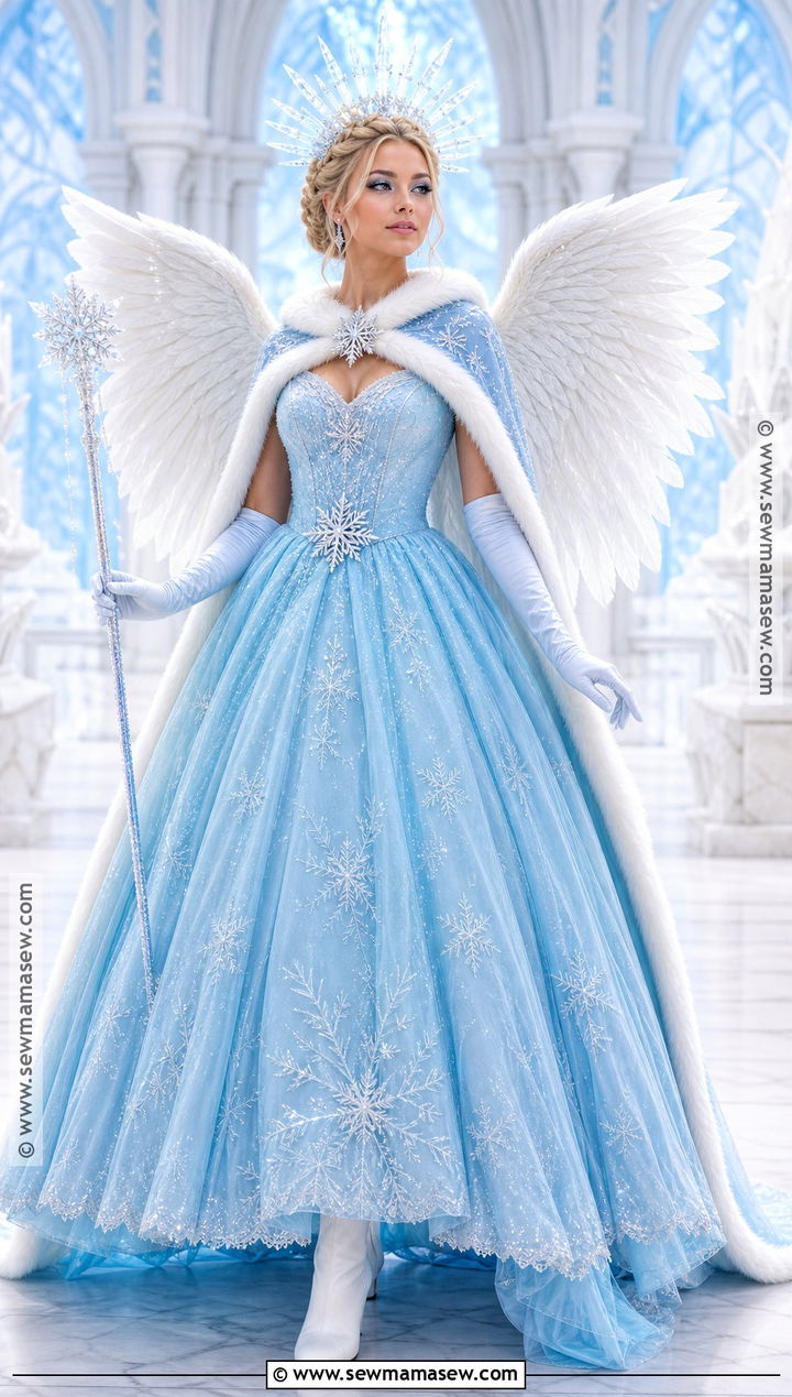 Snow Princess Angel Costume - 30 snow angel costume ideas