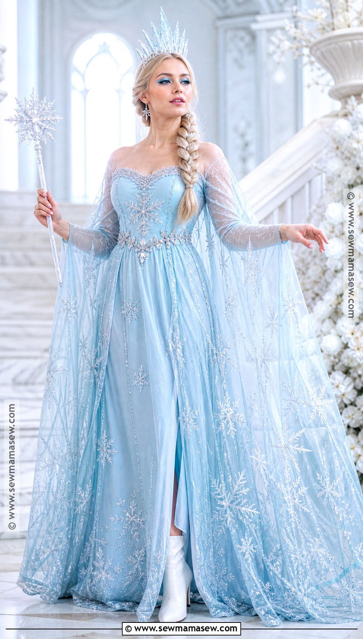 Snow Queen Costume - 30 good halloween costumes for women