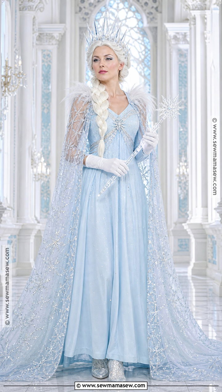 Snow Queen Costume - 35 female halloween costume ideas
