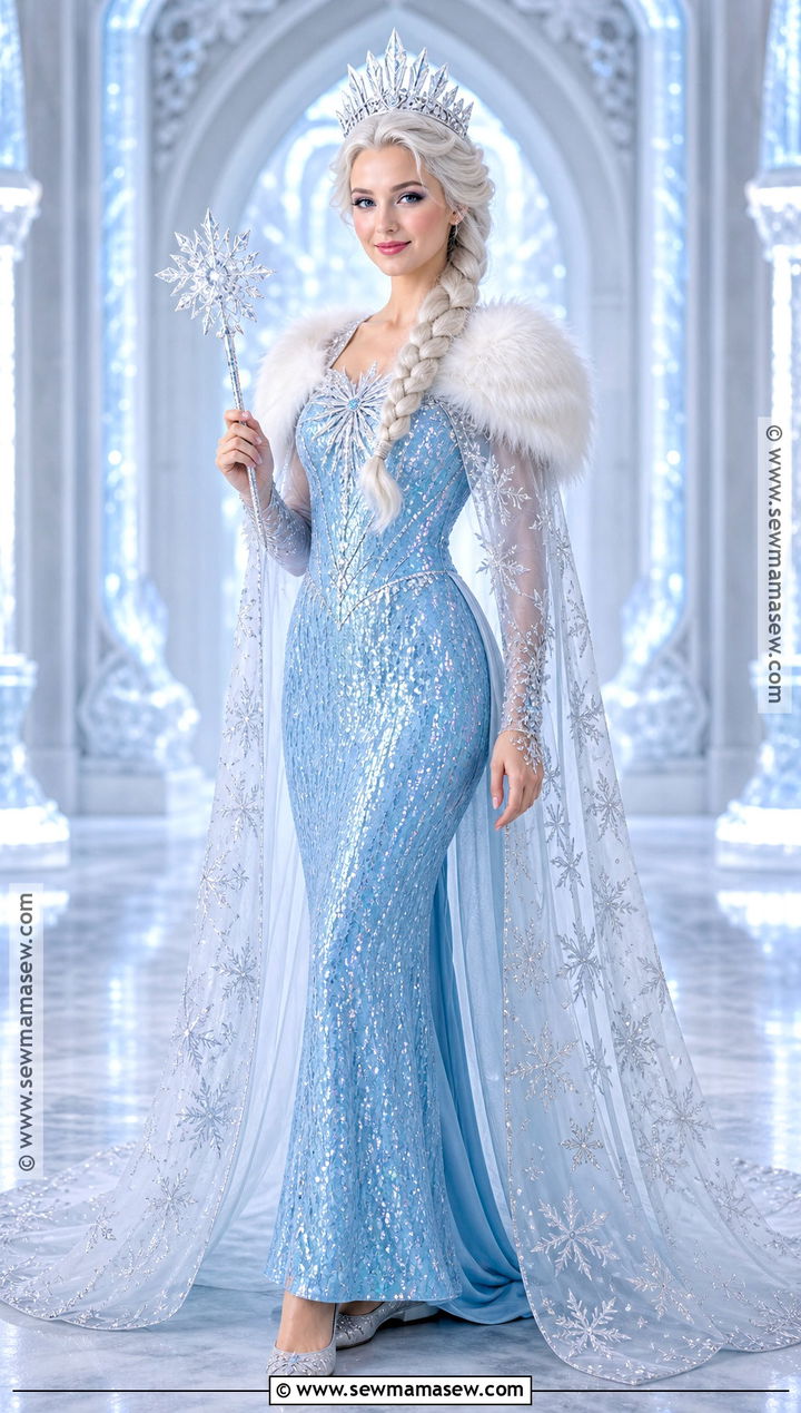 Snow Queen Costume - 30 Fairytale Characters Costumes