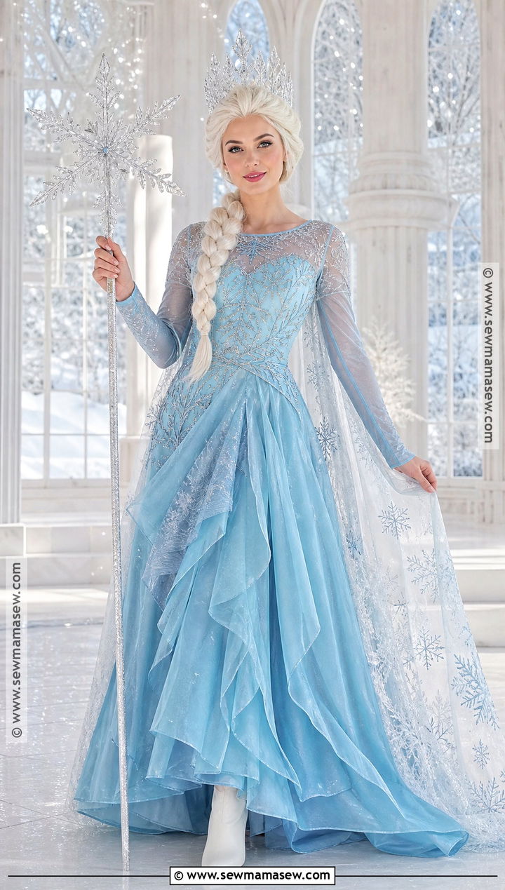 Snow Queen Fairy Tale Costume - 30 Fairy Tale Costumes