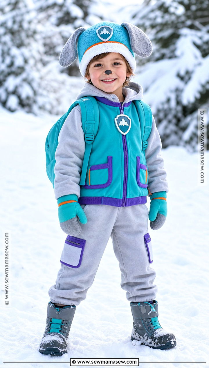 Snow Rescue Everest Halloween Costume - 30 paw patrol halloween costume ideas