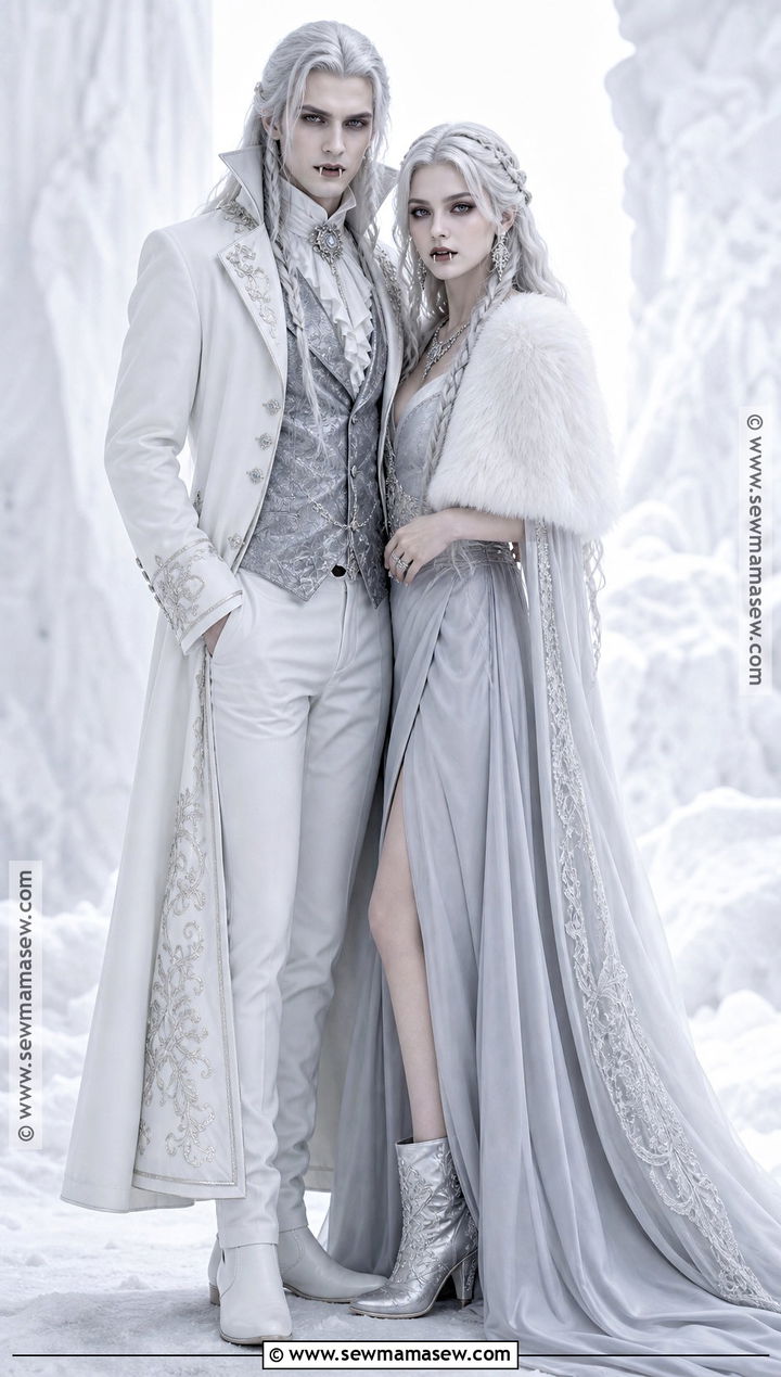 Snow Vampire Couple Costume - 35 vampire costume ideas for couples