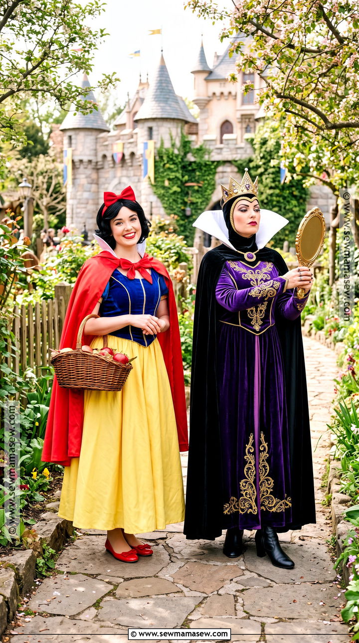 Snow White And Evil Queen Costume - 30 disney duo costumes