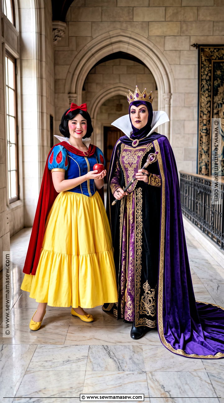 Snow White And Evil Queen Duo Costume - 40 snow white halloween costume ideas