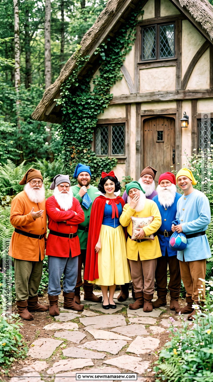Snow White And Seven Dwarfs Group Costume - 30 snow white and the seven dwarfs costumes
