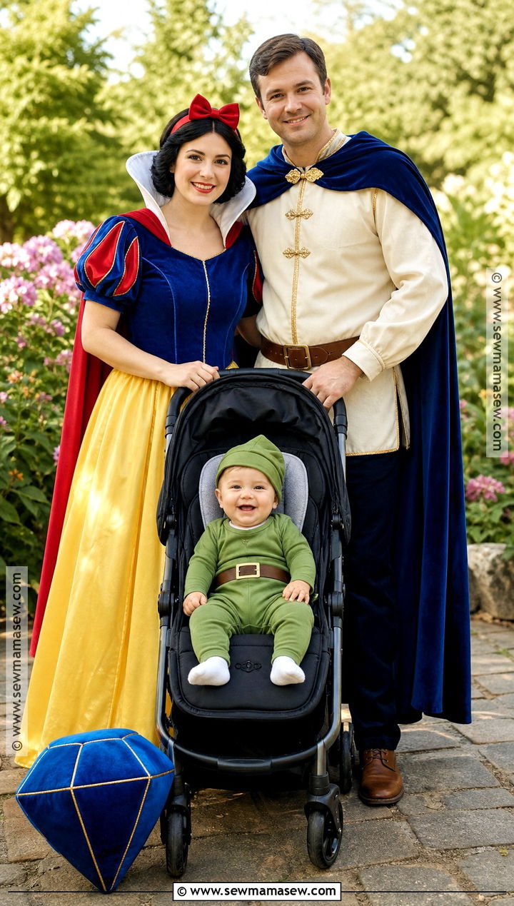Snow White Baby And Parents Costume - 30 snow white and the seven dwarfs costumes