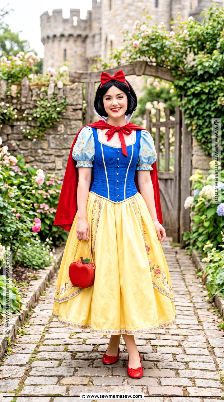 Snow White Blue Corset Costume - 35 Blue Corset Halloween Costumes