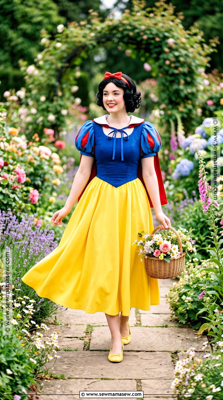 Snow White Cosplay With Black Bob Hair - 30 black hair cosplay ideas