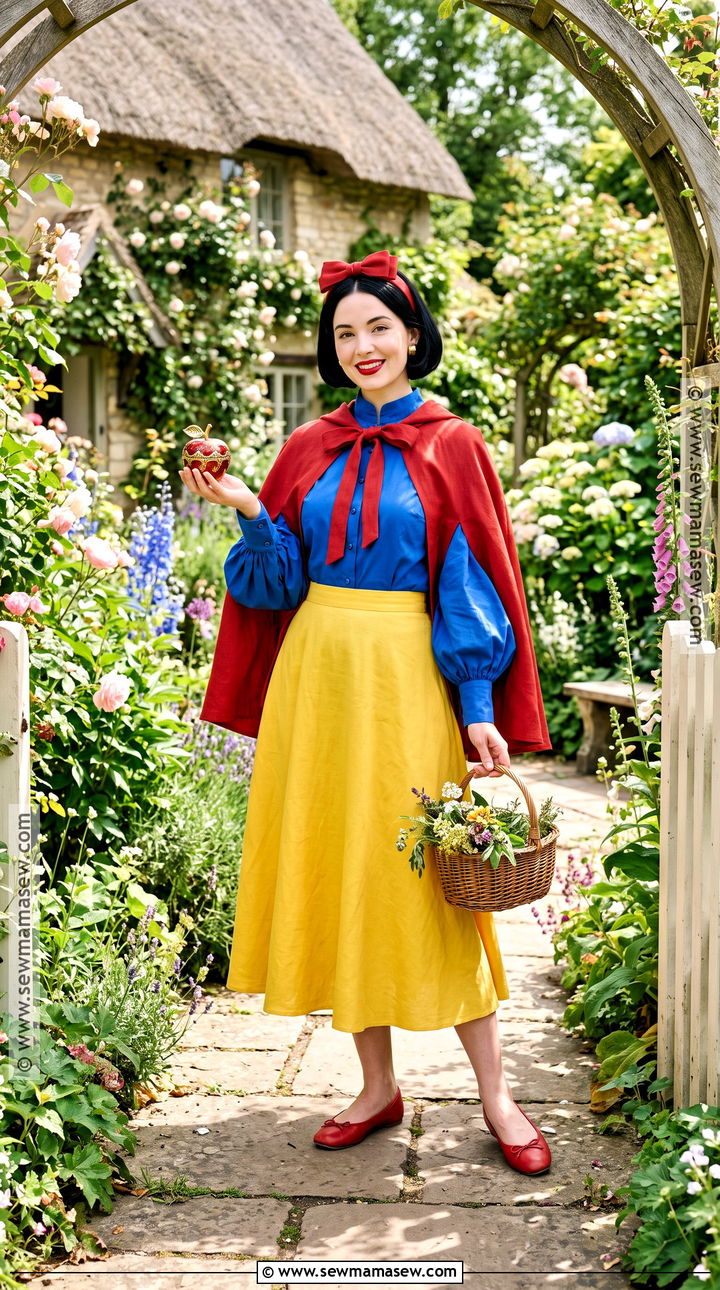 Snow White Costume - 35 short hair halloween costumes for women