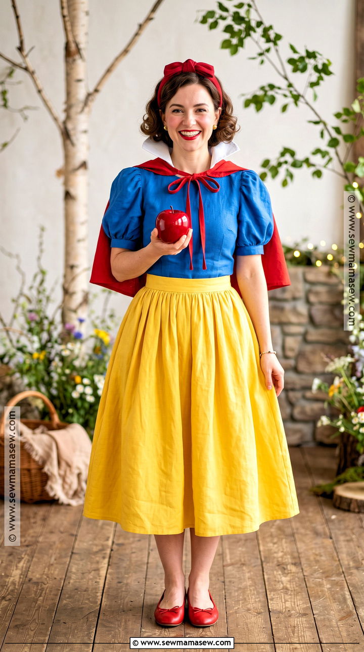 Snow White Costume - 50 brunette halloween costumes ideas