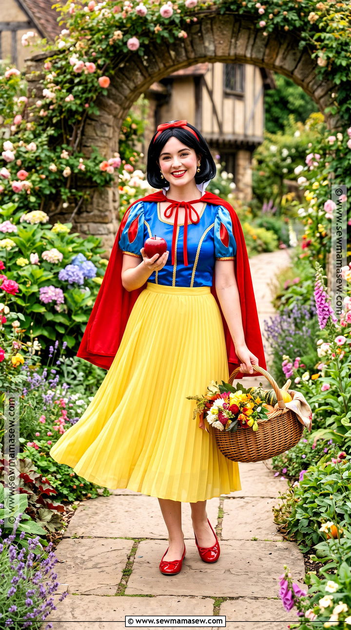 Snow White Costume With Black Bob - 30 black hair halloween costumes ideas