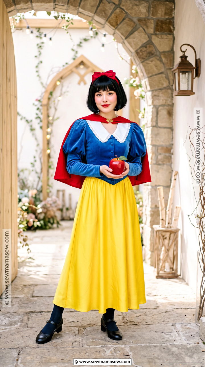 Snow White Costume With Blue Bodice - 35 halloween costumes single