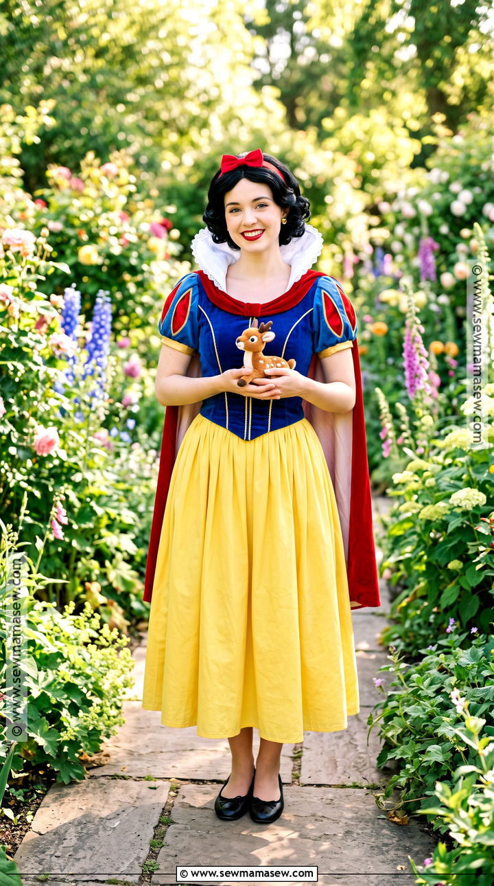 Snow White Costume With Red Cape - 30 shrek characters costumes