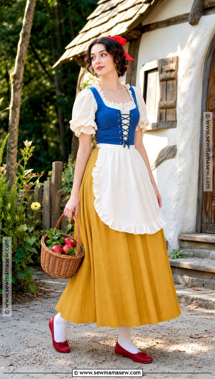 Snow White Cottage Costume - 40 disney princess halloween costumes