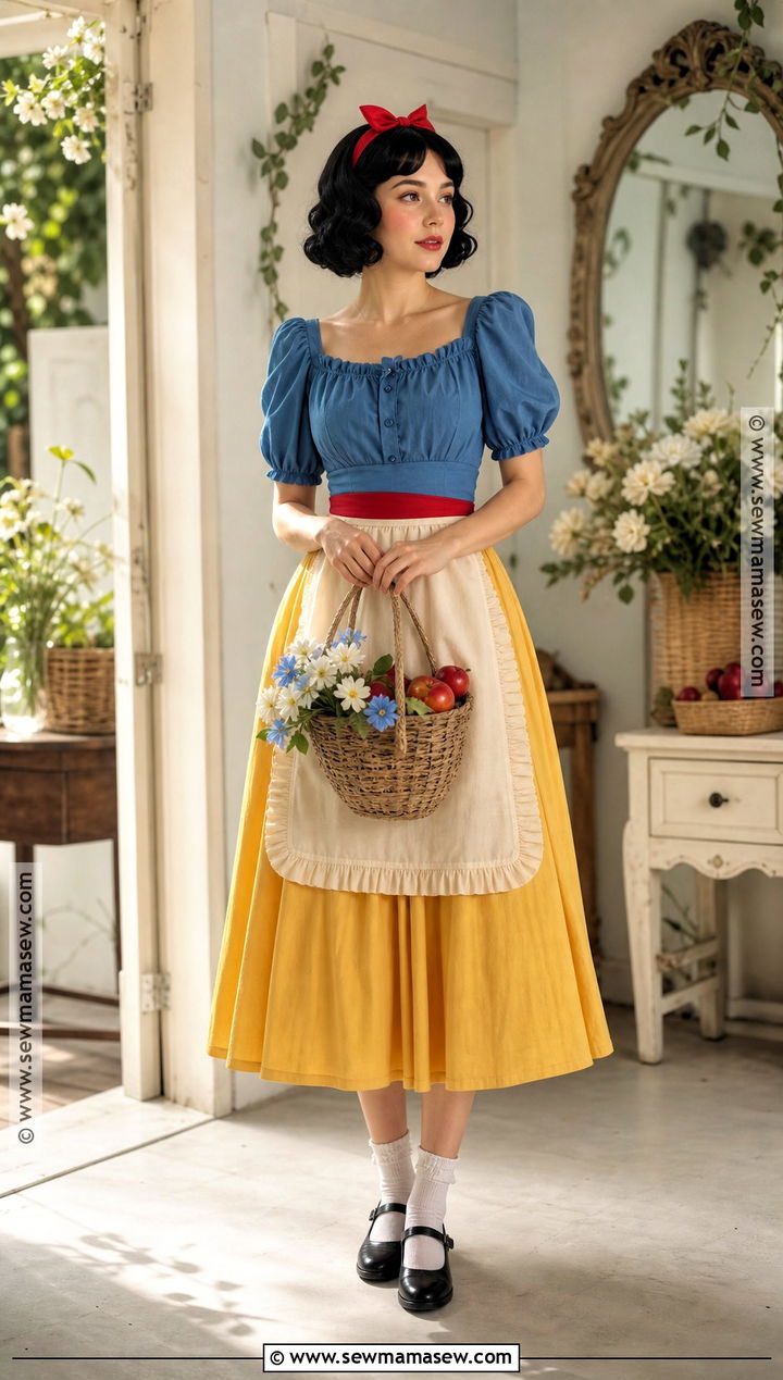 Snow White Cottage Costume - 30 Disney Princess Costume Ideas